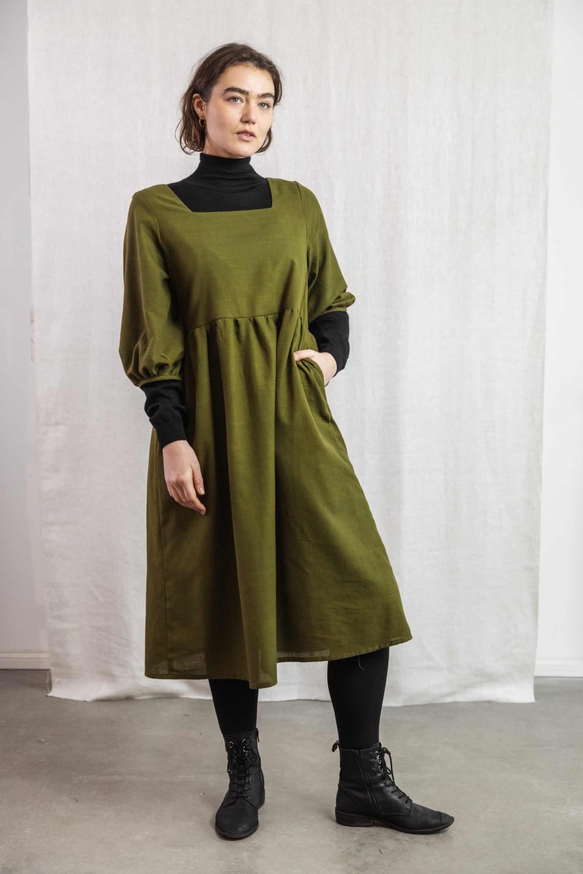 Jyoti Fair Works  Jurk Rachana Mosgroen