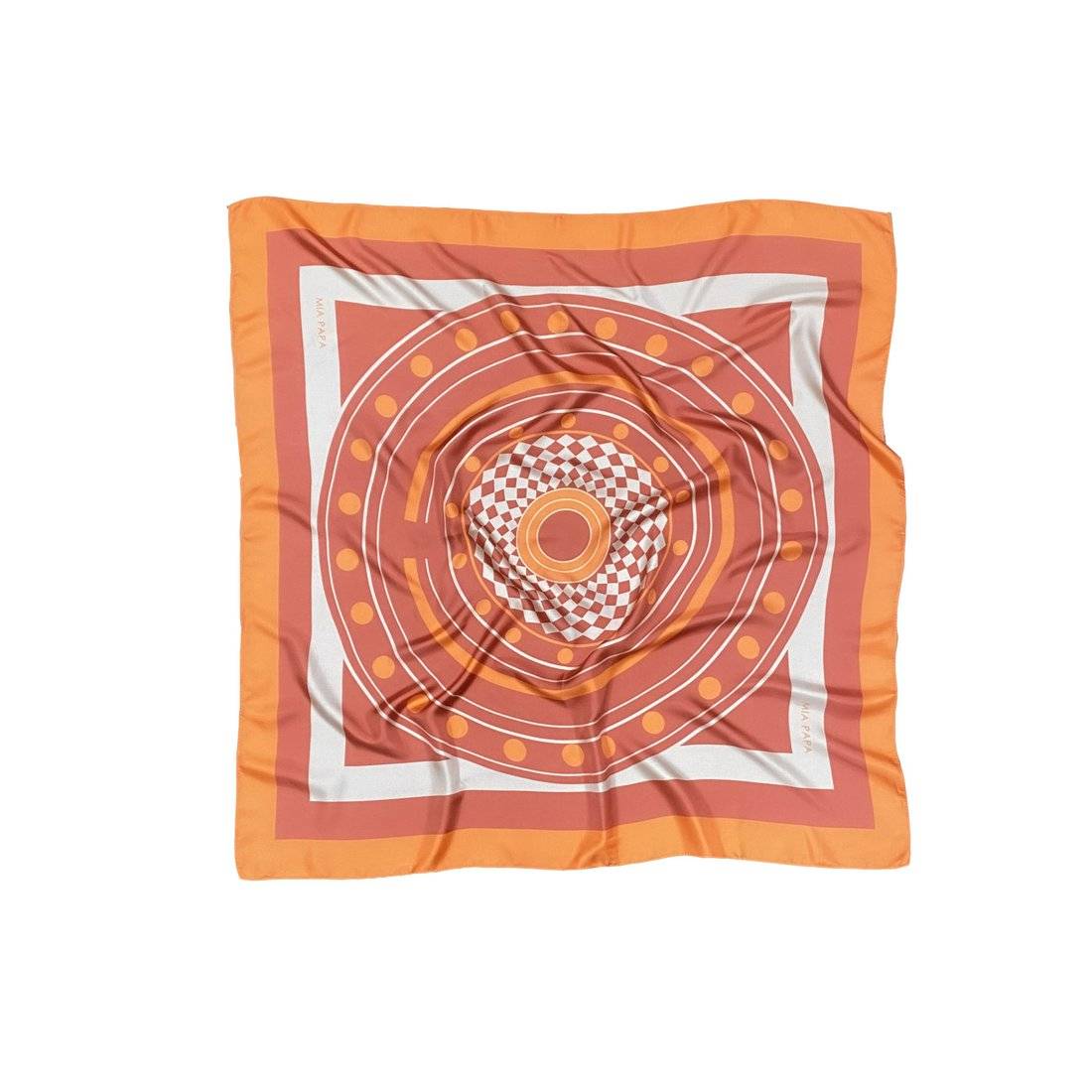 Silk Scarf - Orange - Epione