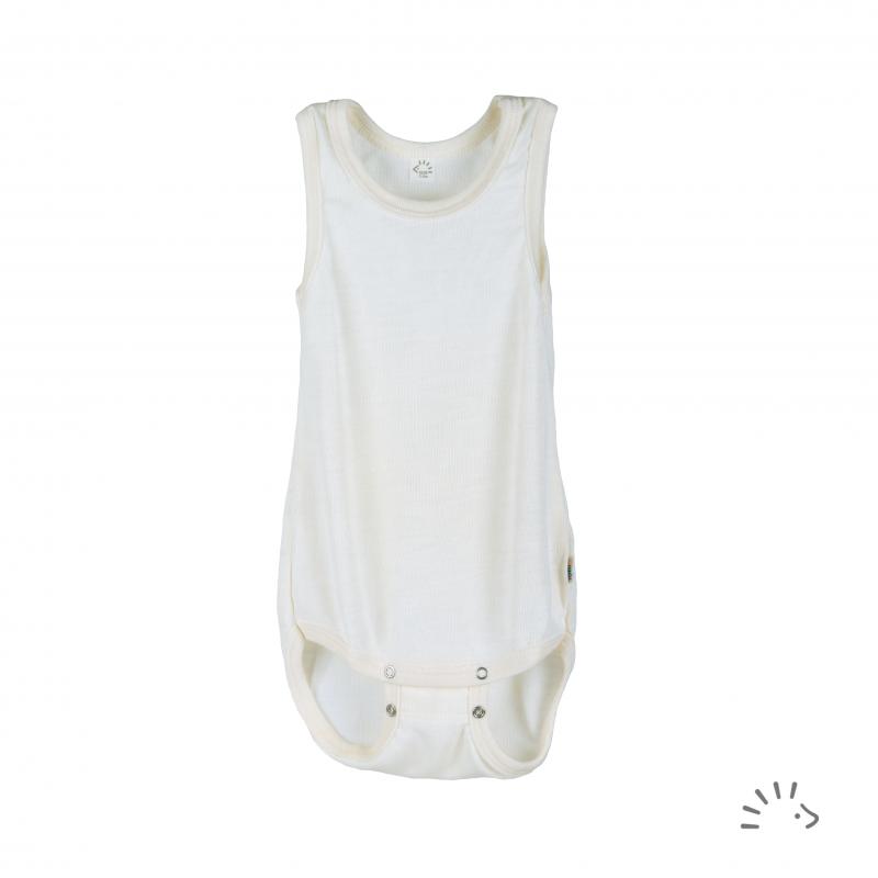 Iobio romper wol/zijde zonder mouw - 50/56 - 50/56