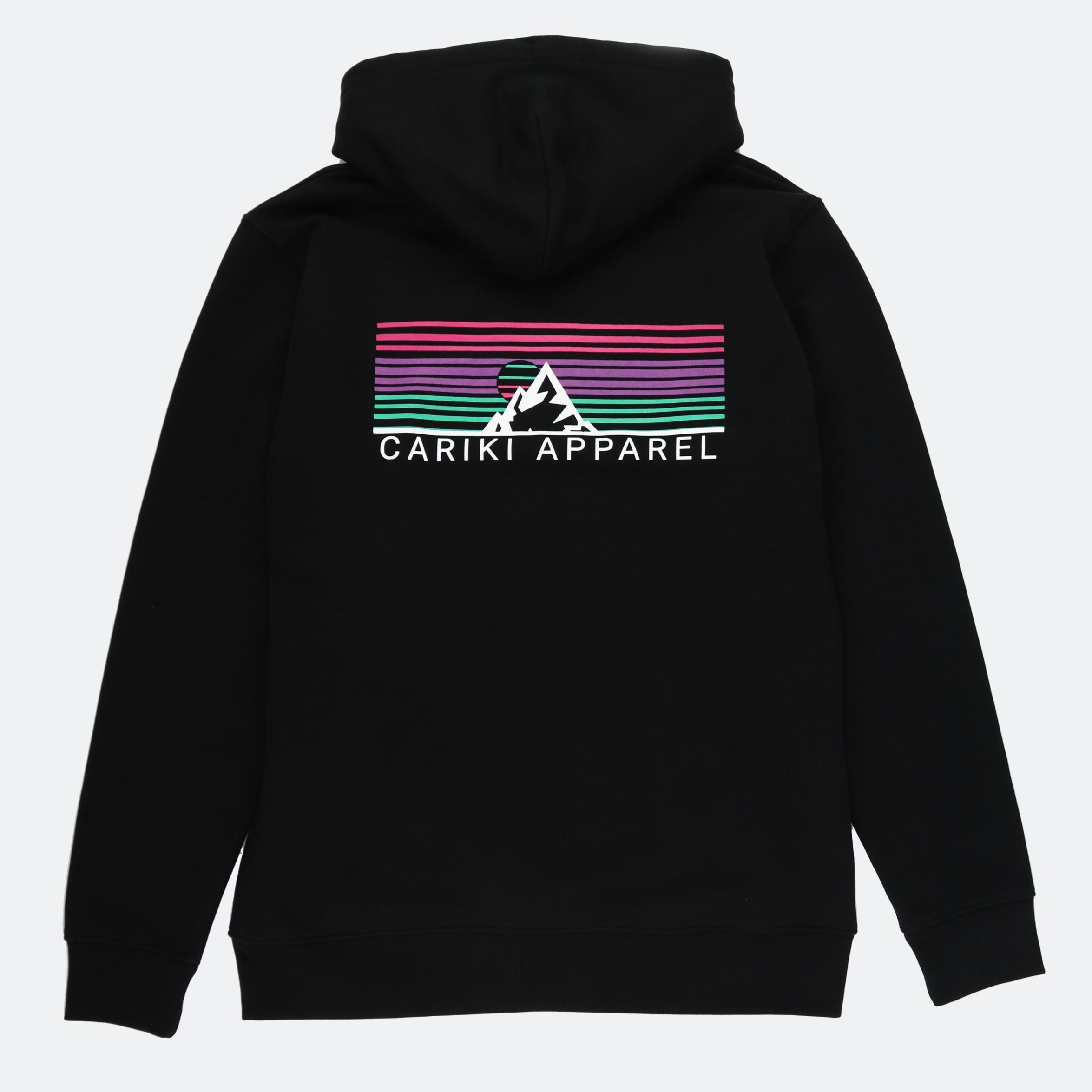 Cariki  Hoodie Zonsondergang Zwart