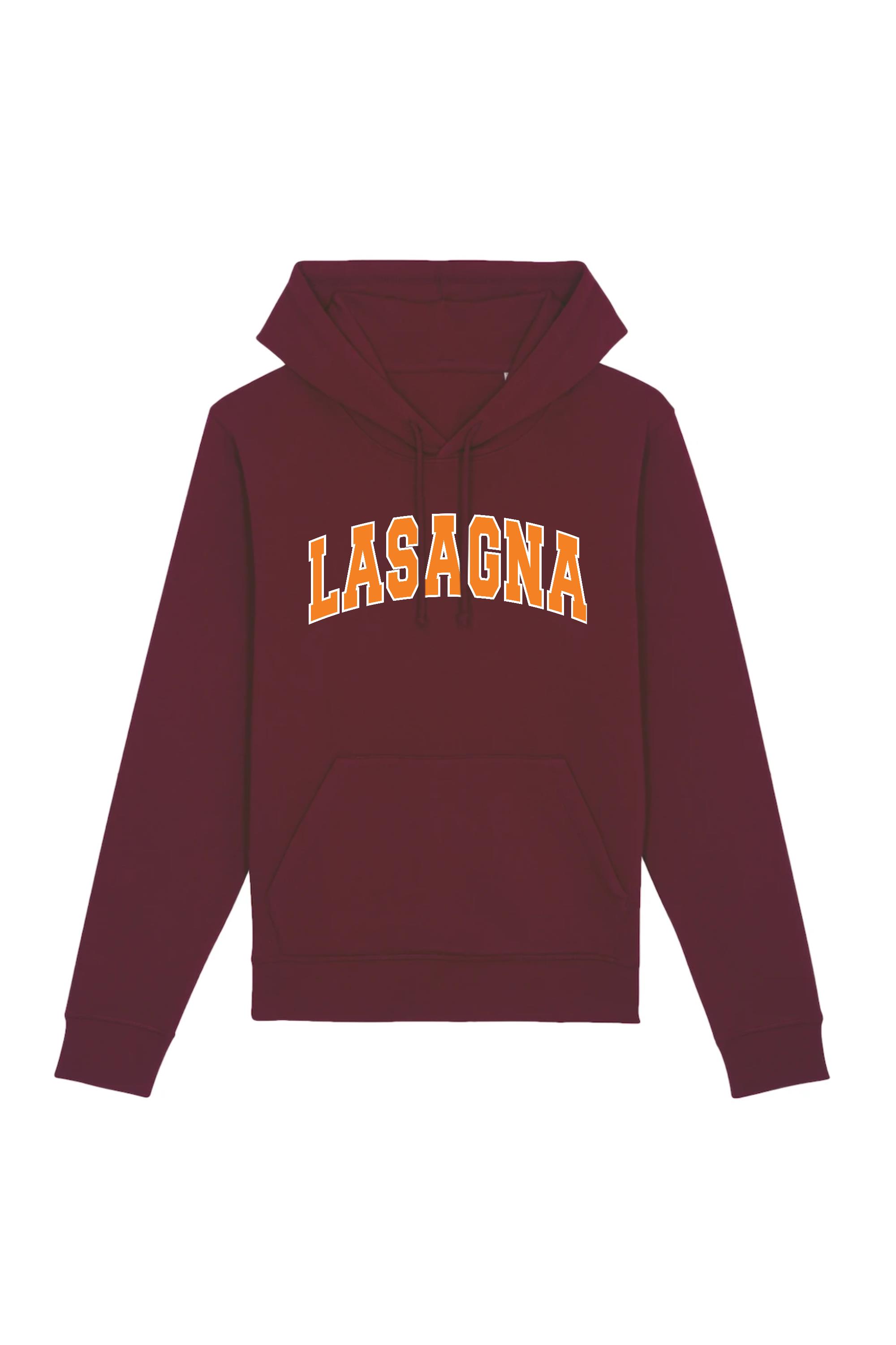 Oat Milk Club  Hoodie Lasagna Bordeaux Rood