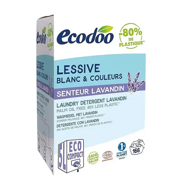 Ecodoo Wasmiddel Geconcentreerd - Lavendel 5L