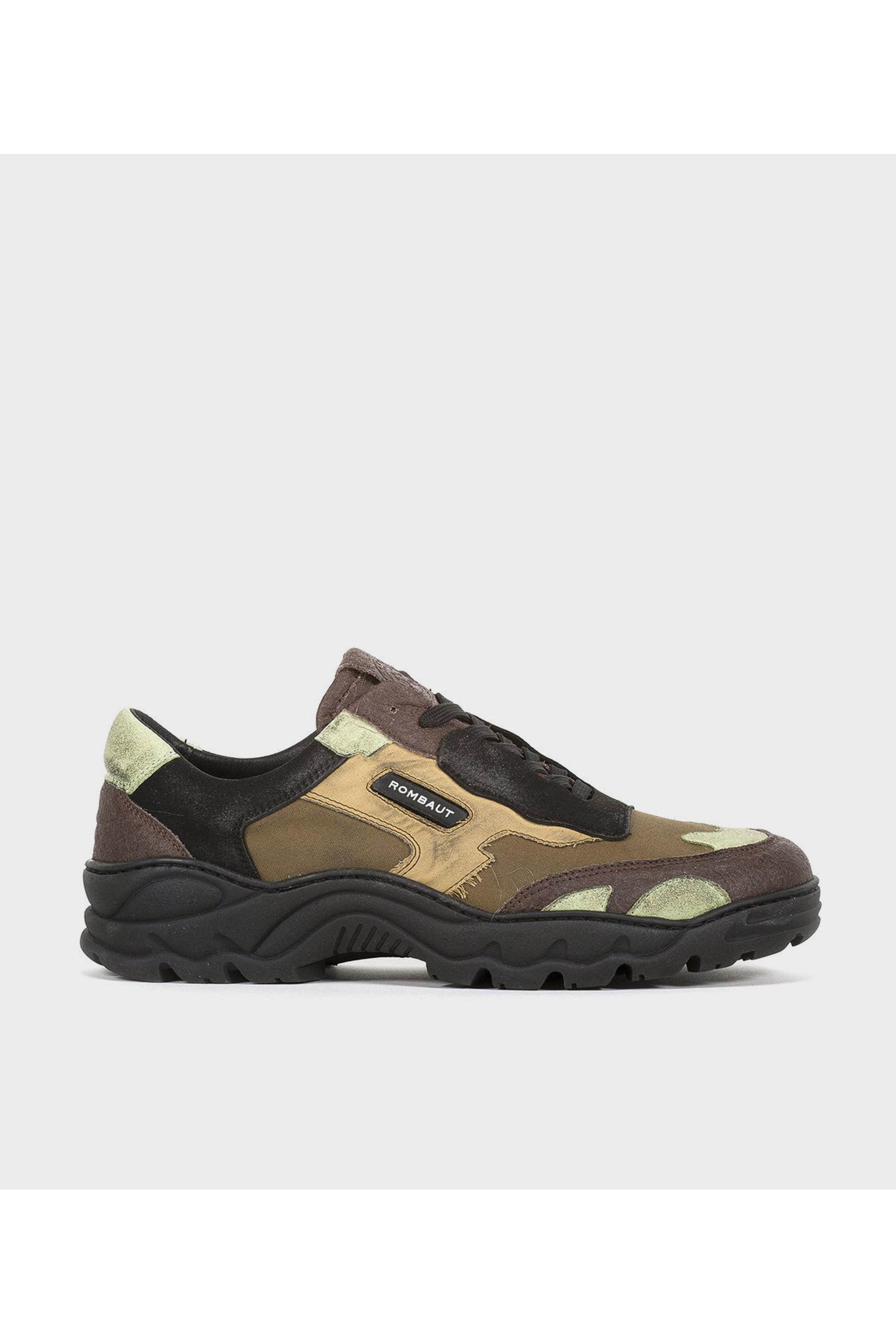 Rombaut mannen vegan Sneakers Boccaccio Donkerbruin