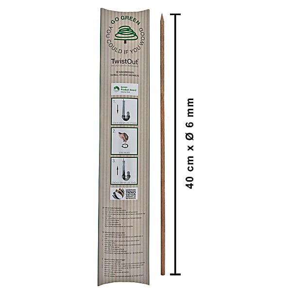 TwistOut Houten Staafjes Afvoerreiniging 8 stuks