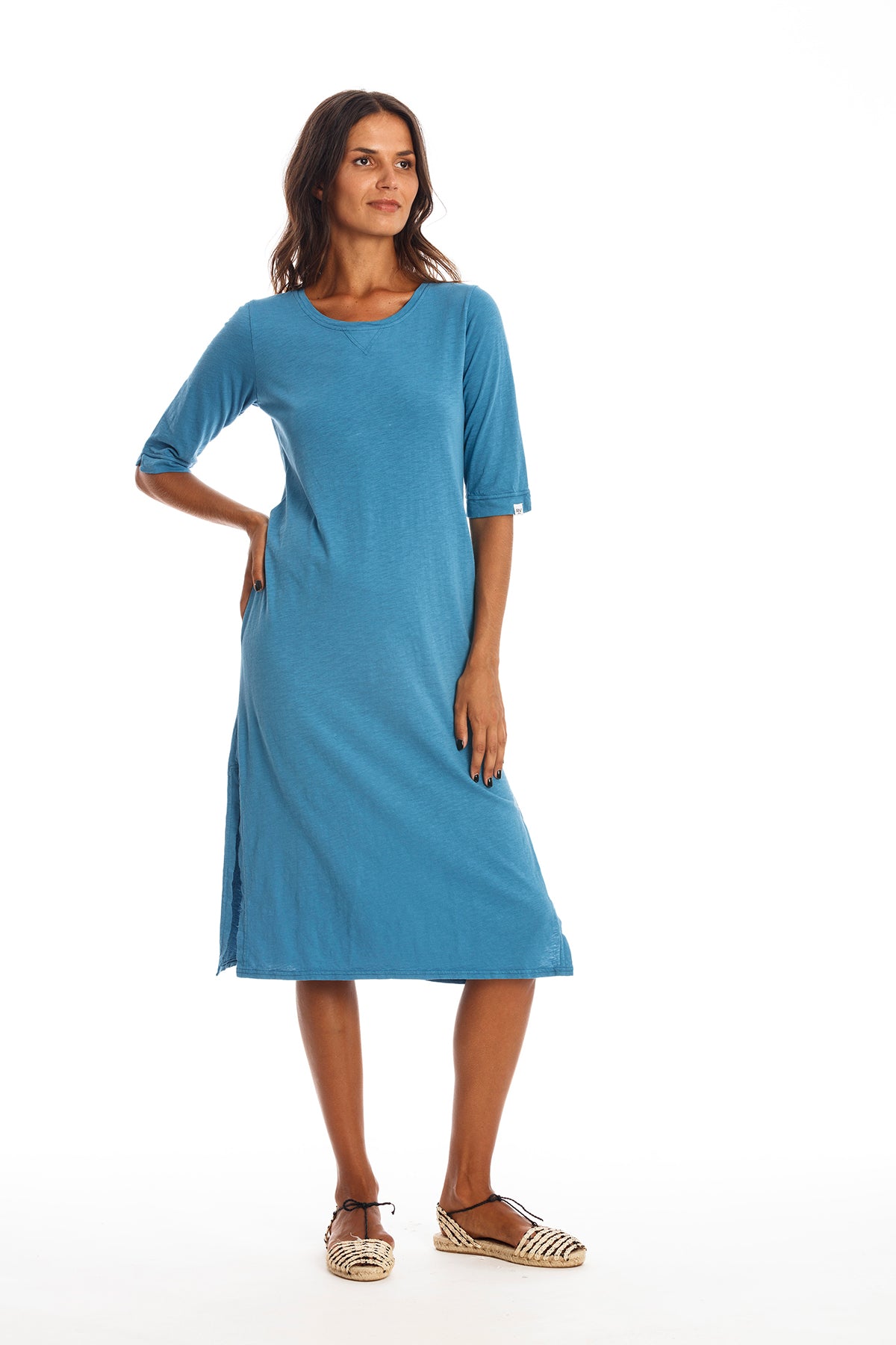 RAVENS VIEW IBIZA  Jurk Mia Maui Blauw