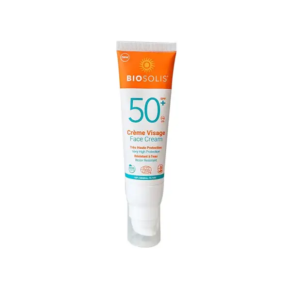 Bio Solis Zonnecreme Gezicht SPF 50+