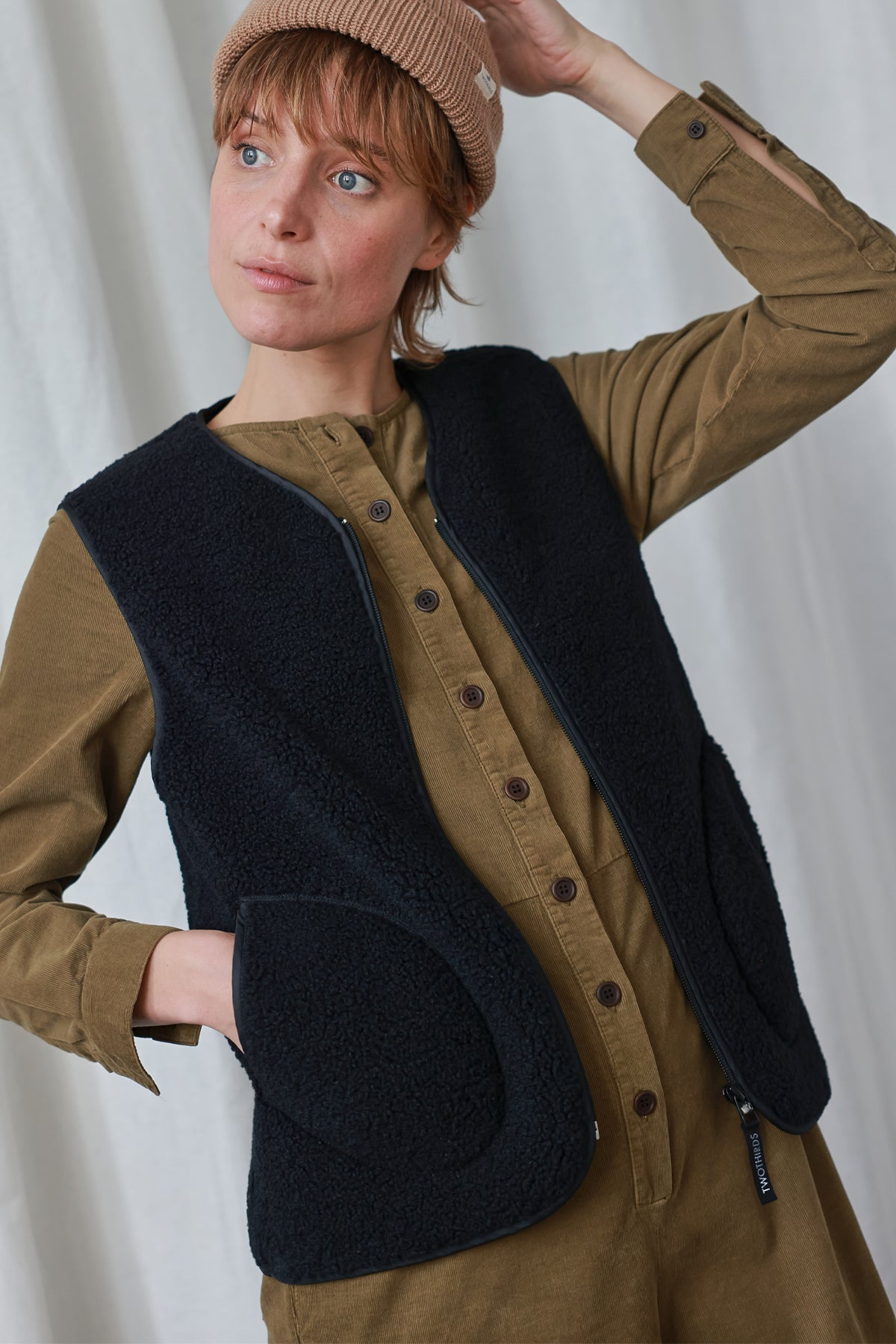 TWOTHIRDS  Bodywarmer Latham Zwart