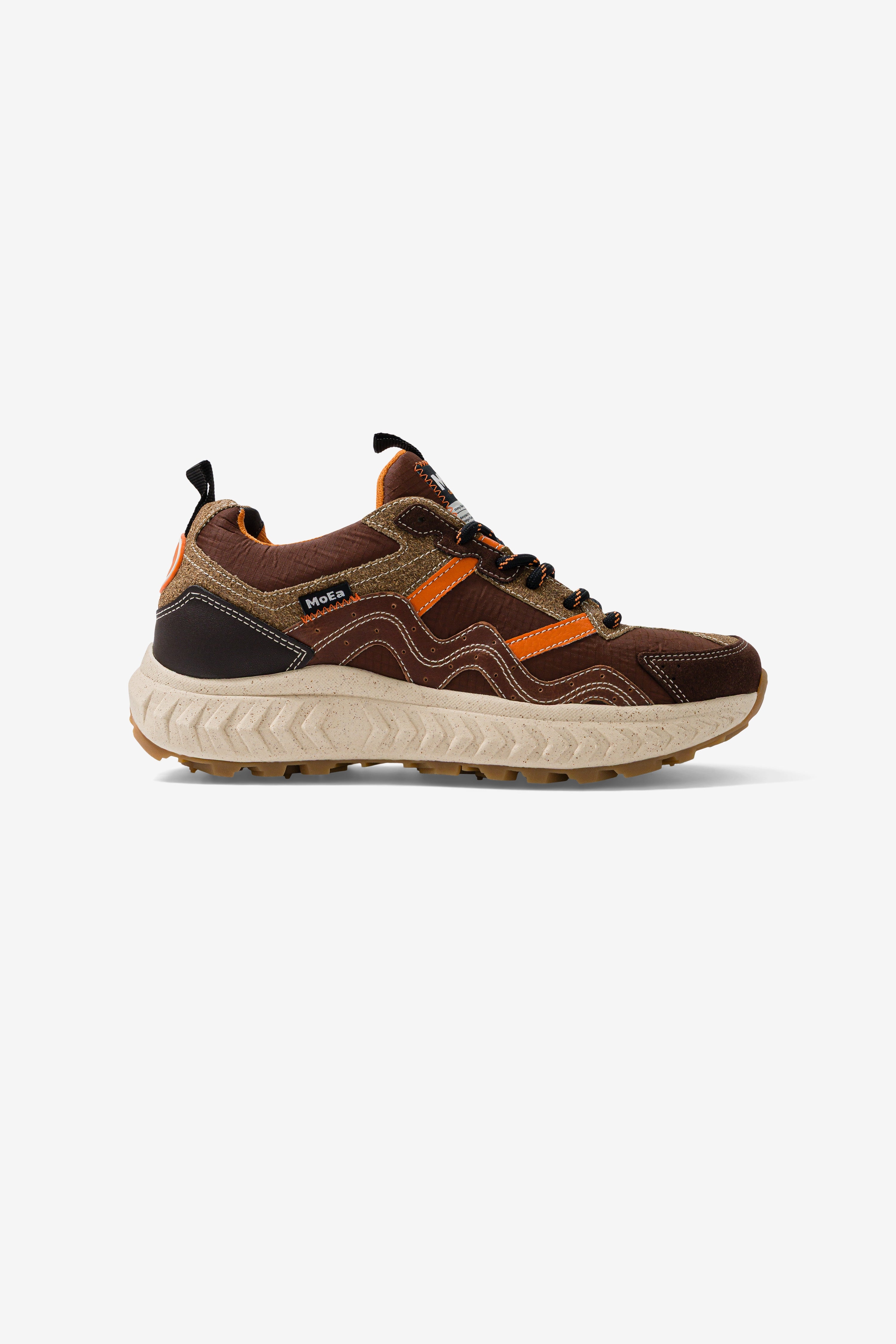 MoEa mannen vegan Sneakers Gen7 Oranje Combo