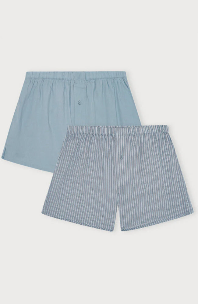Core Icon boxers 2-pack stripes blue