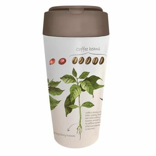 BioLoco plant deluxe cup, PLA koffie to go beker - Coffee Beans