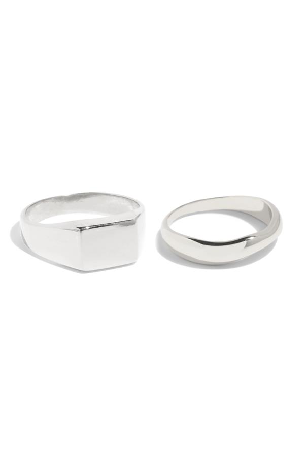 Bound Studios  The Essential Ring Set Sterling Zilver