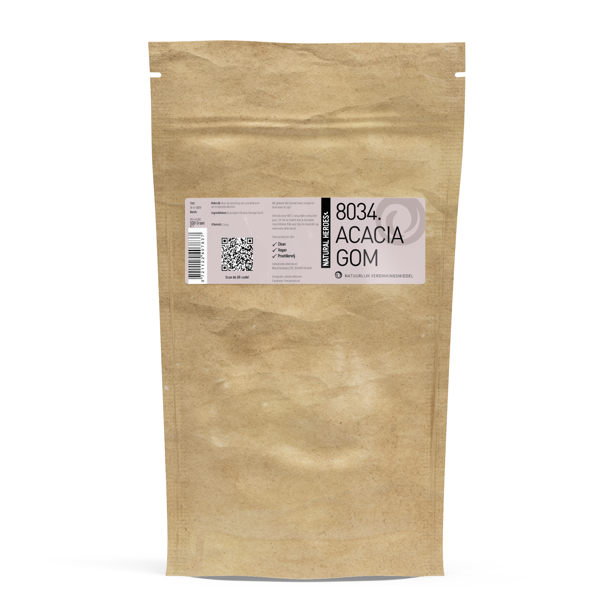 Acaciagom (Natuurlijk verdikkingsmiddel)