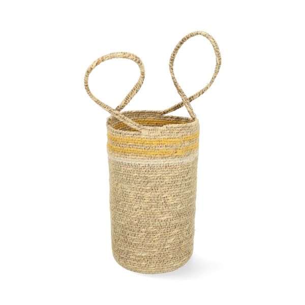 Flessenhouder, zeegras, Ø11,5 cm x 21 cm