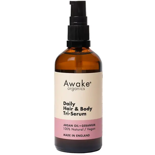 Awake Organics Daily Haar & Lichaam Tri-Serum