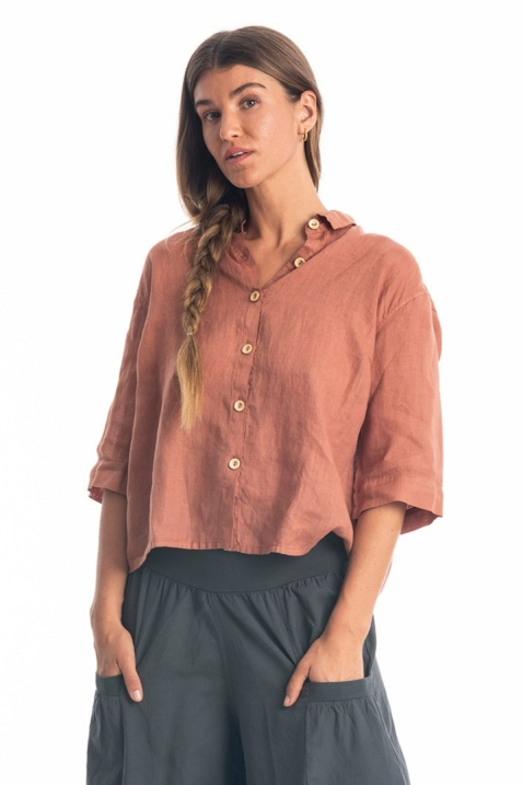 RAVENS VIEW IBIZA  Blouse Zomer Brons