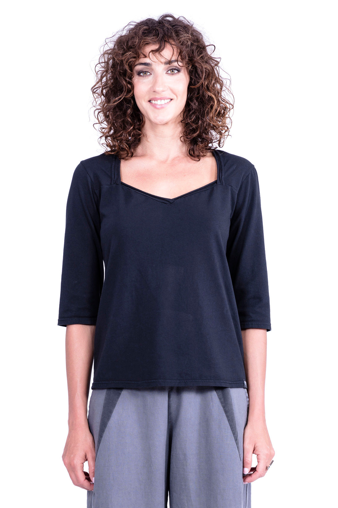 RAVENS VIEW IBIZA  Top Chique Zwart