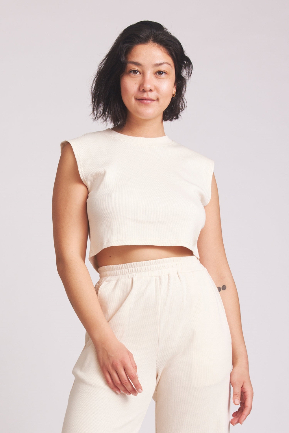BaÃ¬ge the Label  Crop Top Bridget Naturel