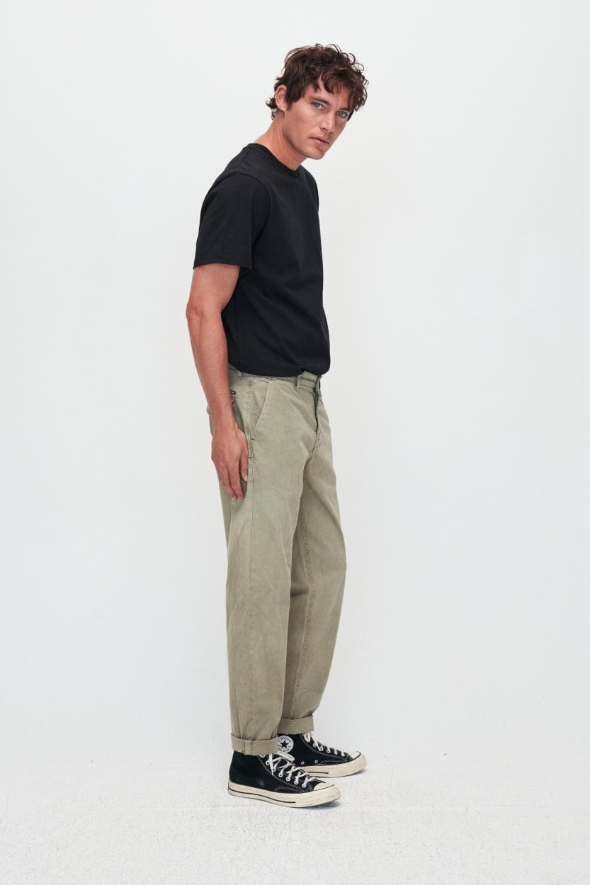 Kuyichi Darren Chino Broek - Army Green