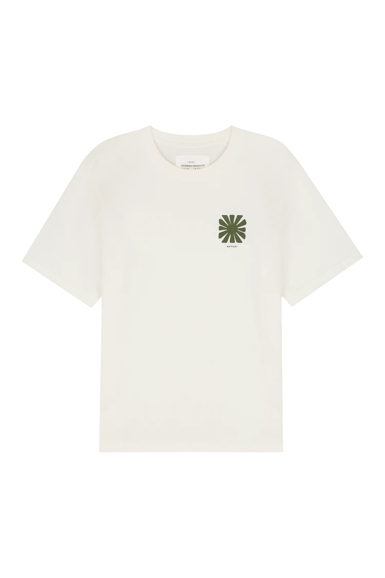 Kuyichi Lia Vegan T-Shirt – Crème