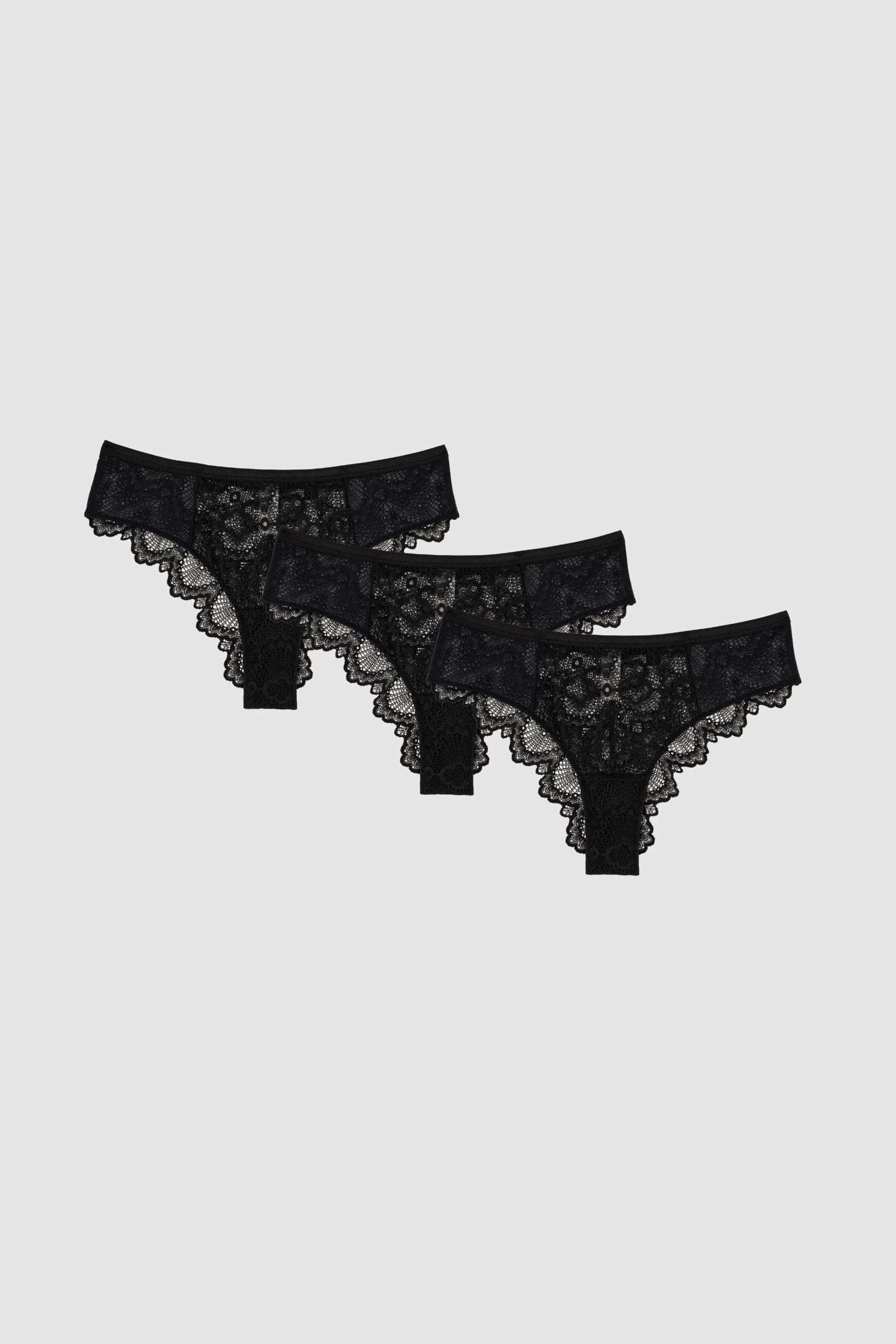 Understatement  3x Slip Très Cheeky Zwart