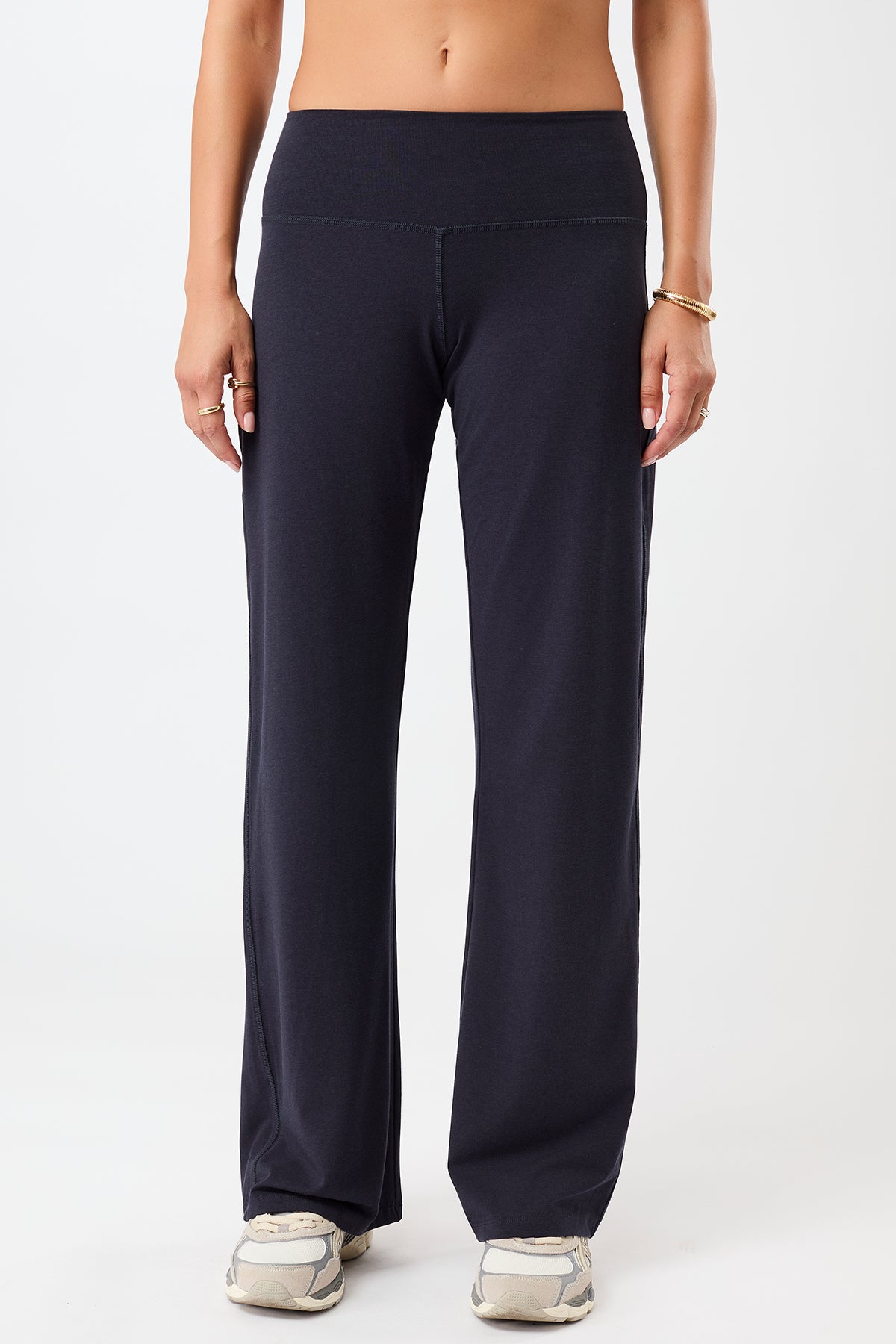 MANDALA  Broek Wijde Pijpen Nachthemel Blauw
