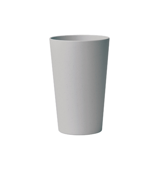 BioLoco Plant Cup, PLA bio plastic beker - grijs