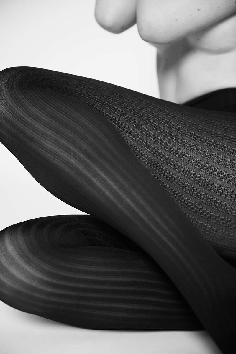 Alma panty zwart 70d