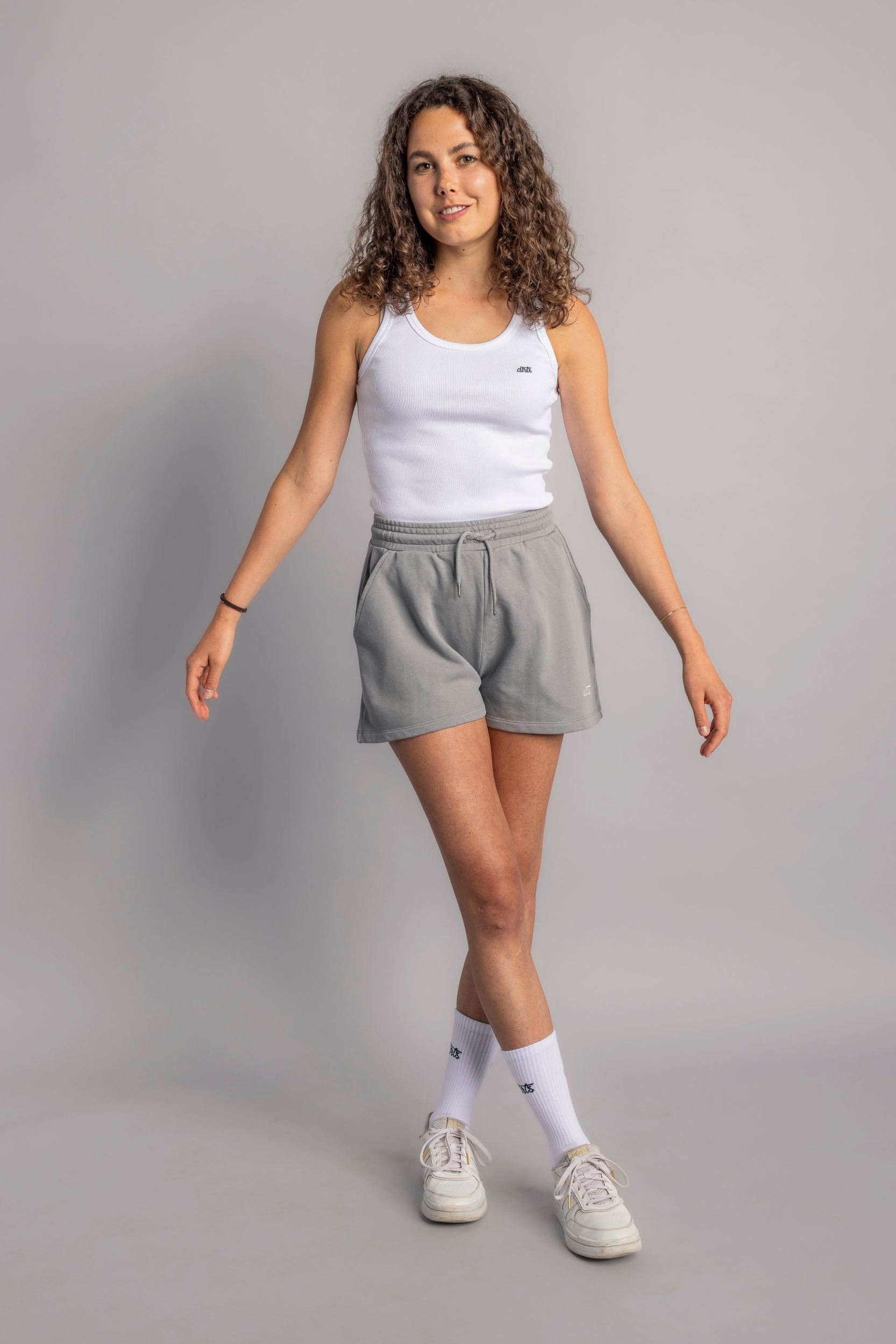 DIRTS  Settop + Short Wit & Zilverstof