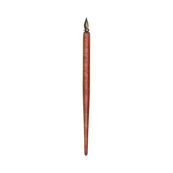 Kroontjespen en kalligrafeerpen
