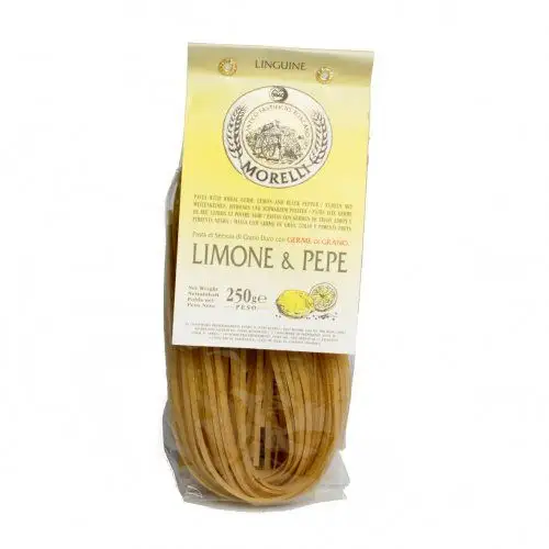 Linguine Pasta met Citroen & Peper