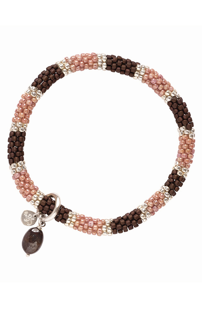 Effort armband garnet