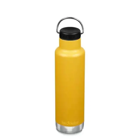 Klean Kanteen Classic Narrow Insulated 592ml Marigold, RVS thermosfles