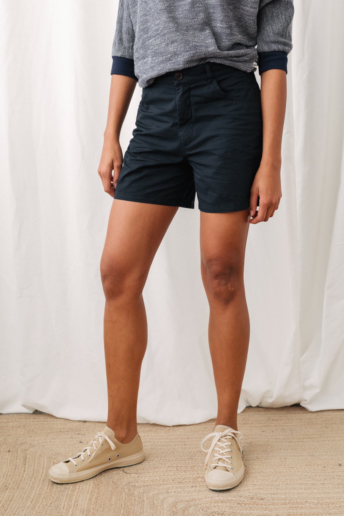 TWOTHIRDS  Shorts Yonaguni Navy