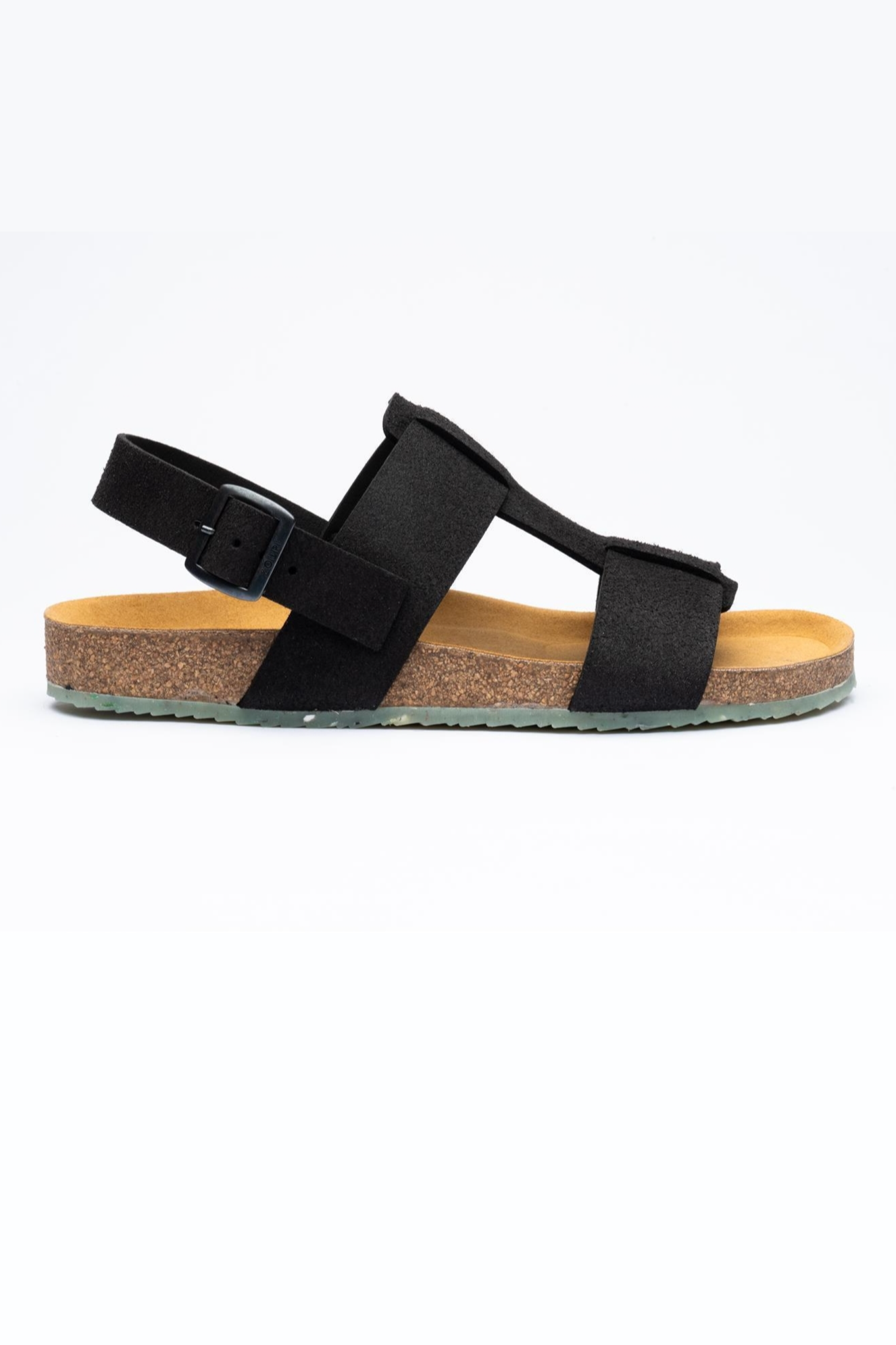 Zouri mannen vegan Sandalen Tree Black