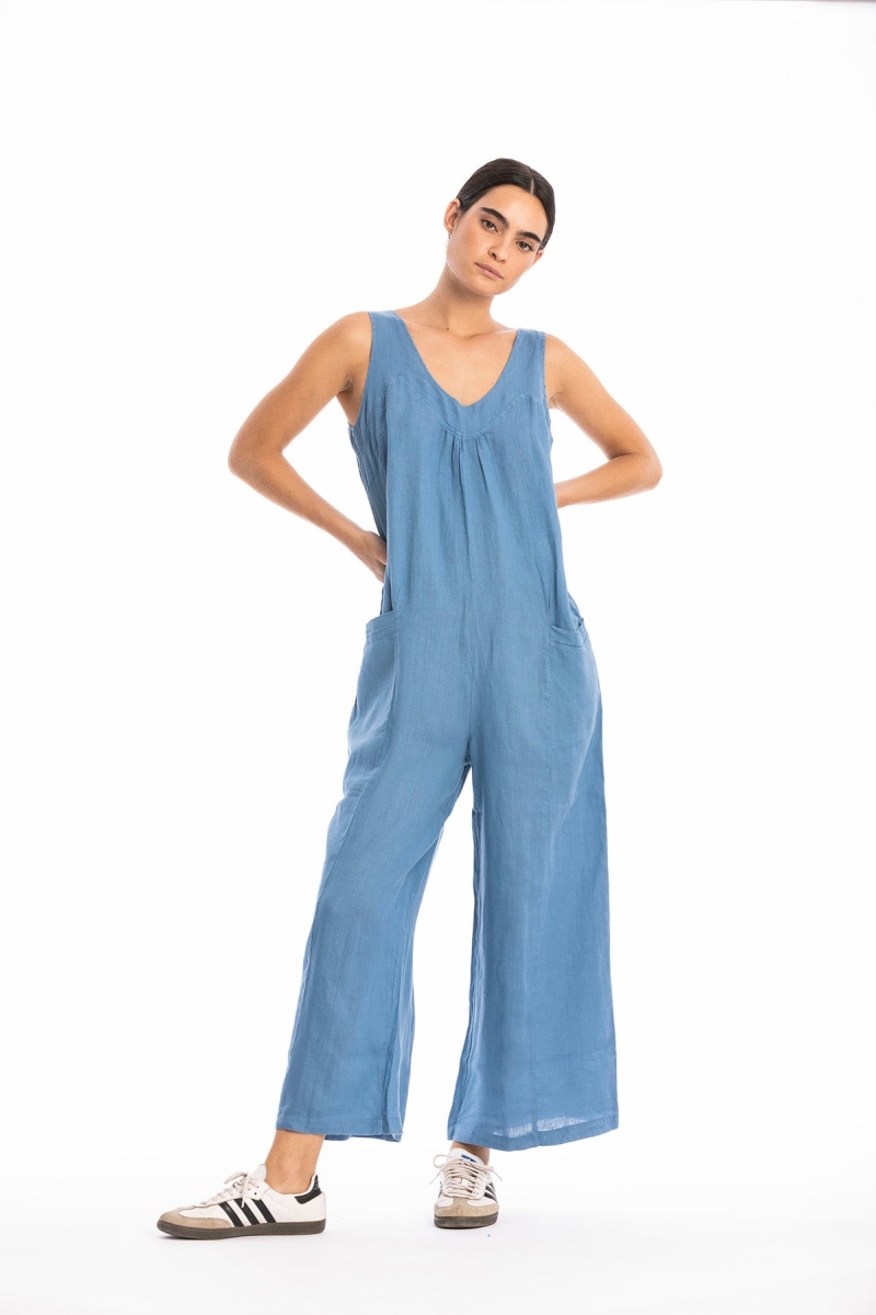 RAVENS VIEW IBIZA  Jumpsuit Aura Maui Blue