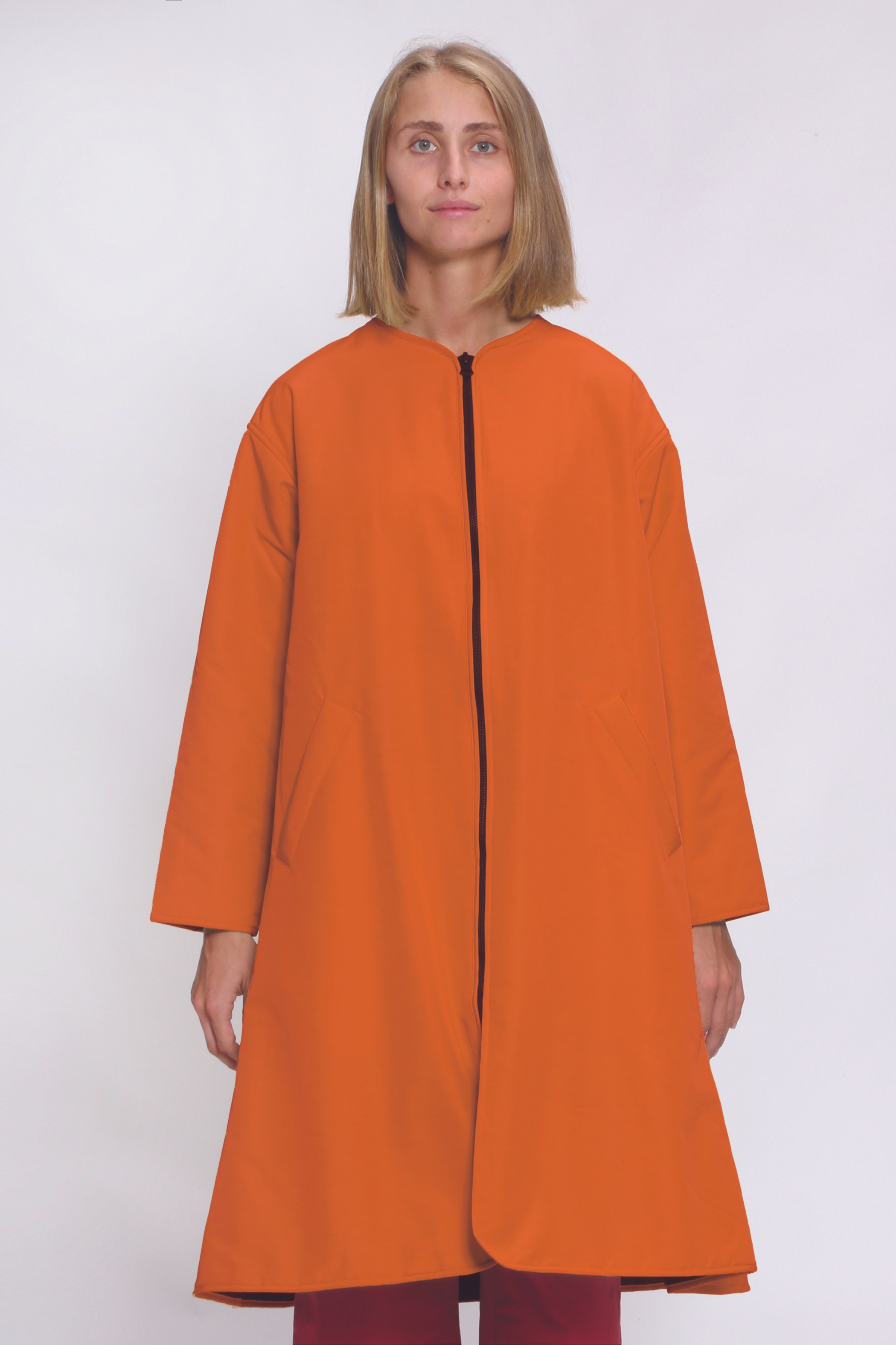 Càpe Concept  Jasje Middellang Pompoen Oranje