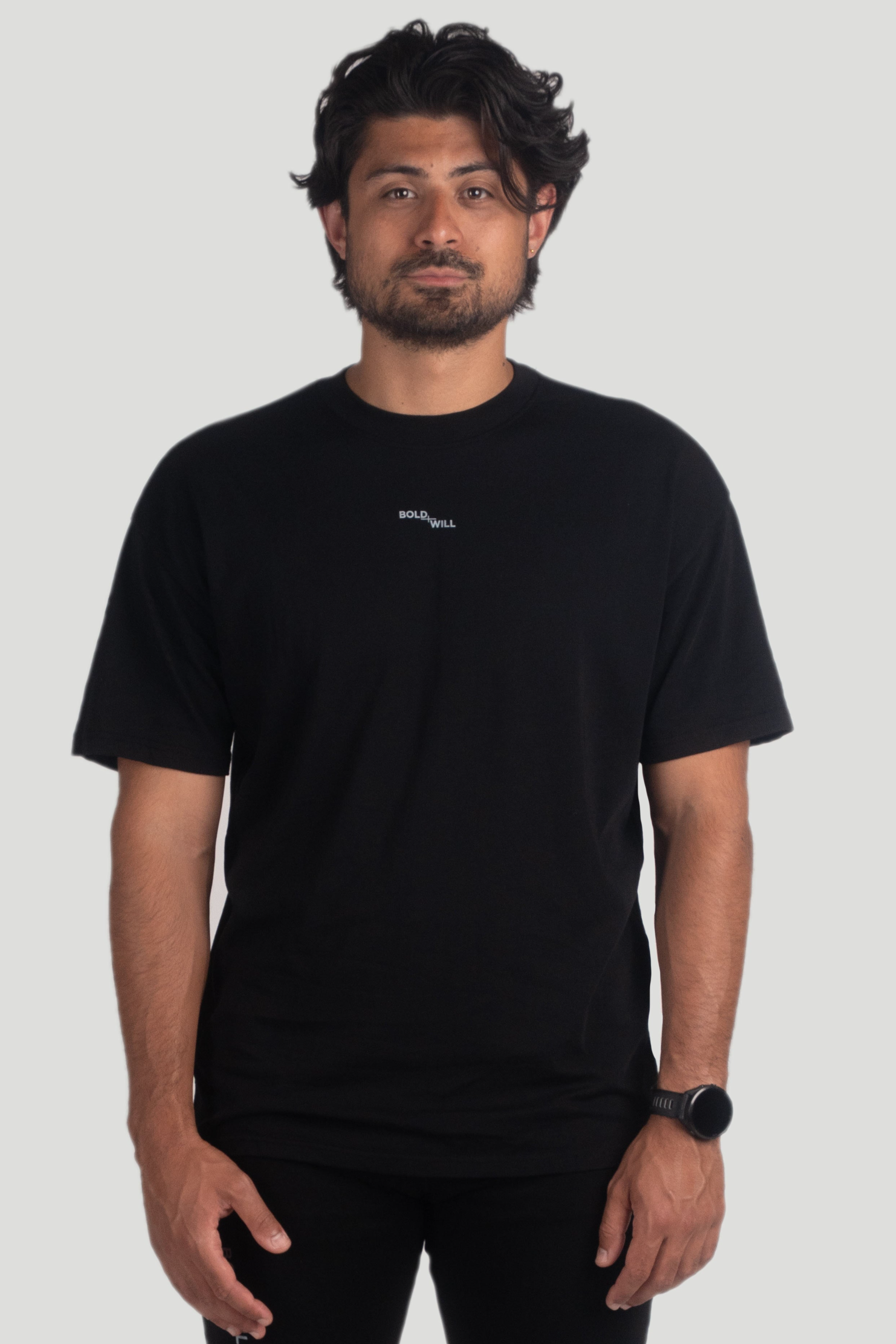 Boldwill mannen vegan Zwart T-Shirt