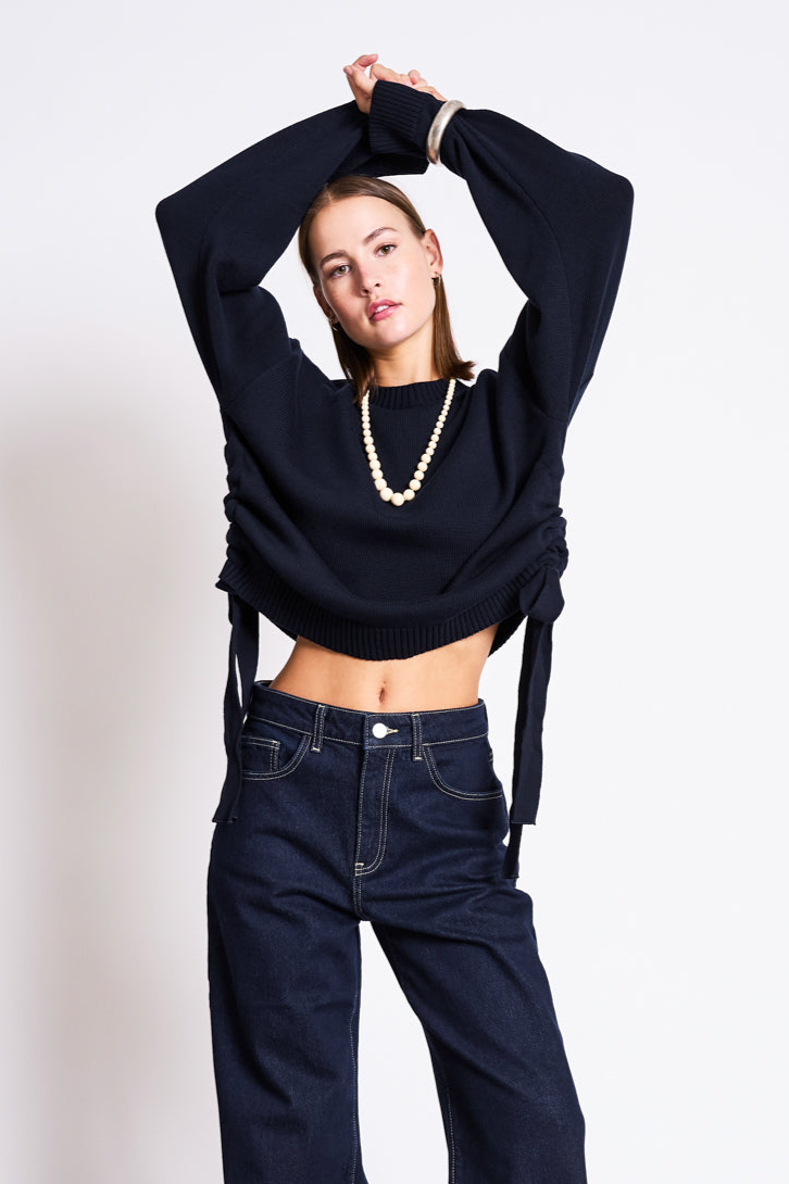 JAN 'N JUNE  Sweater Caper Nightfall Blue