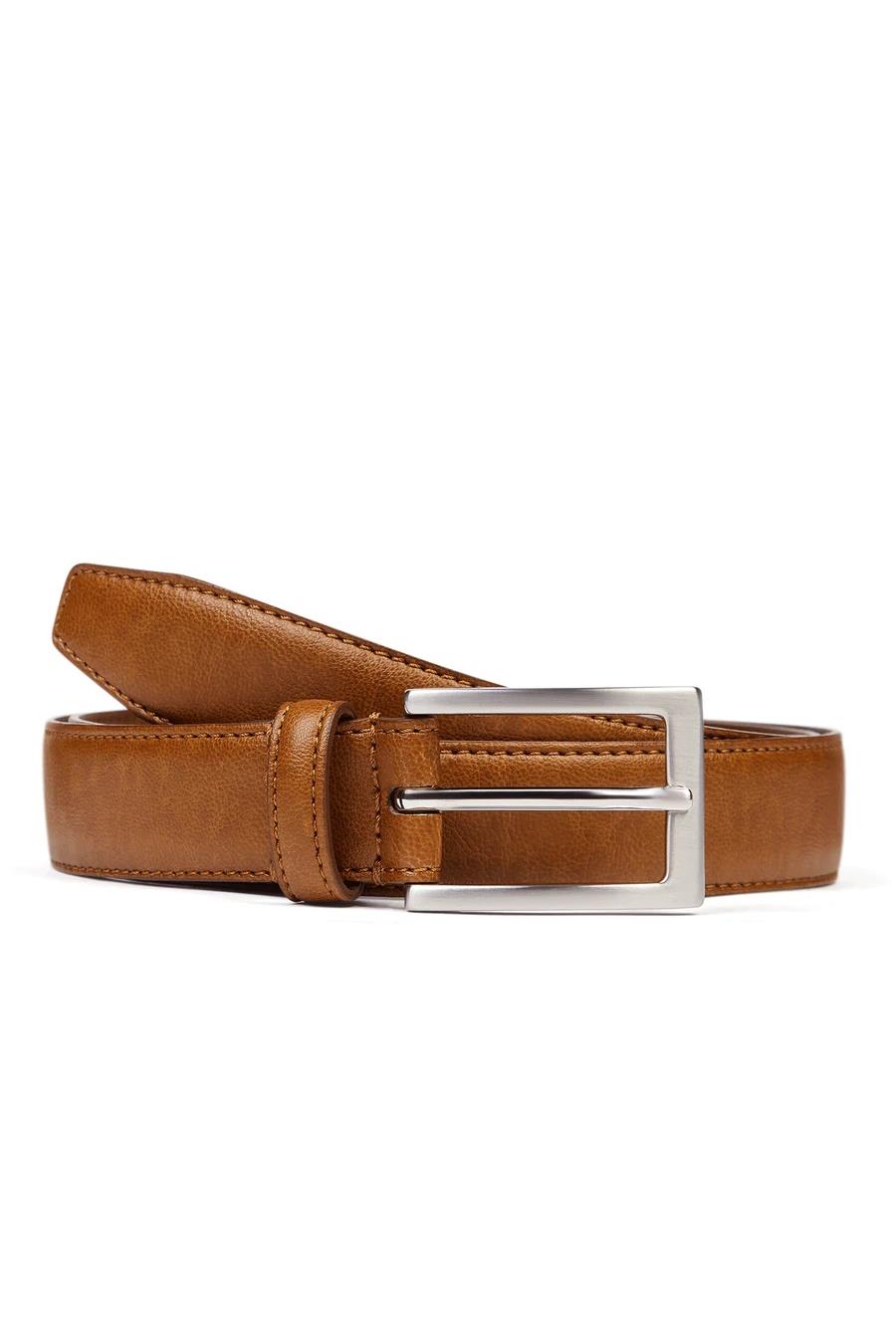 Will's Vegan Store mannen vegan Klassieke Riem Van 3 Cm Bruin