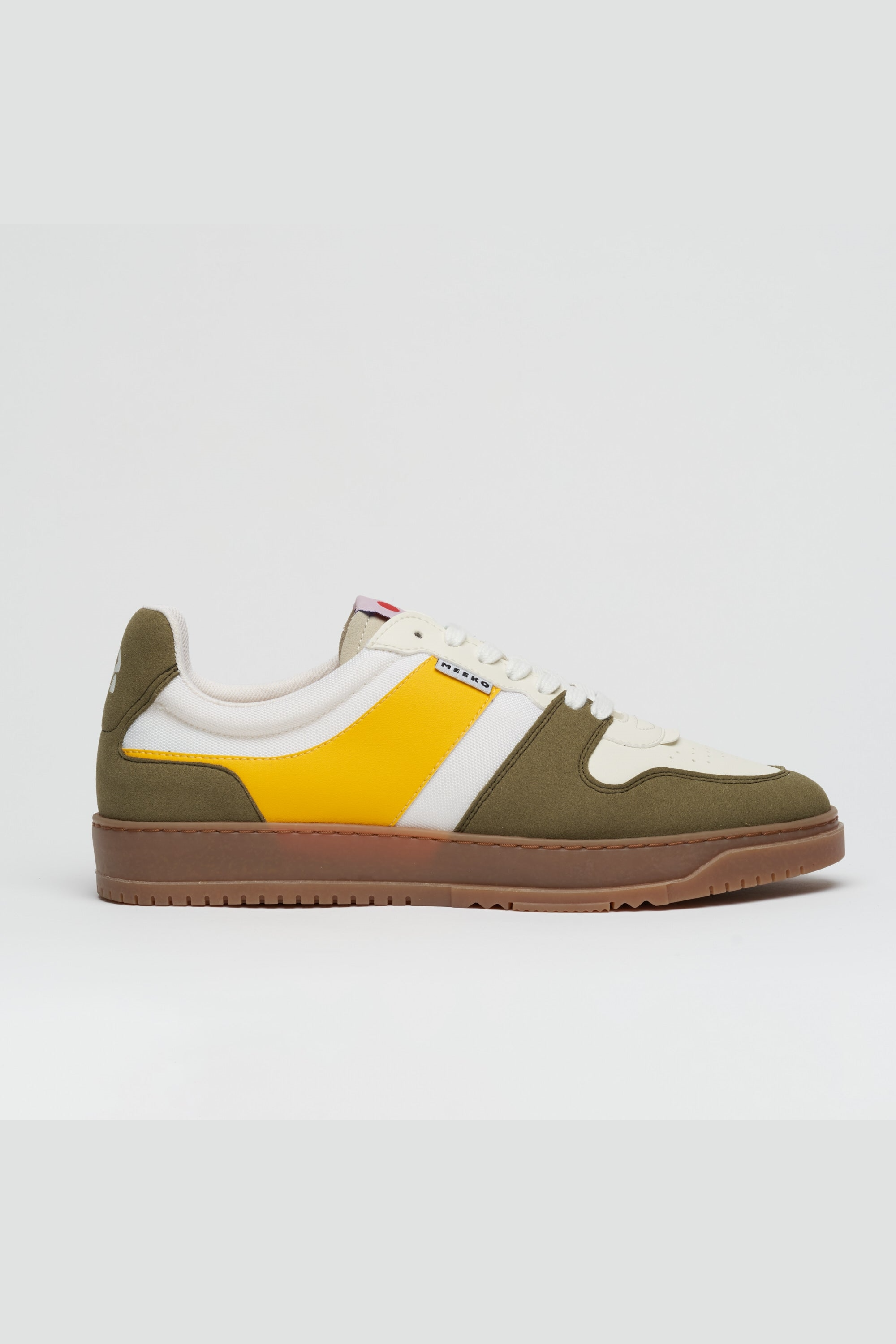 MEEKO mannen vegan Sneakers Kiboko Cordura Jungle Olijfgroen