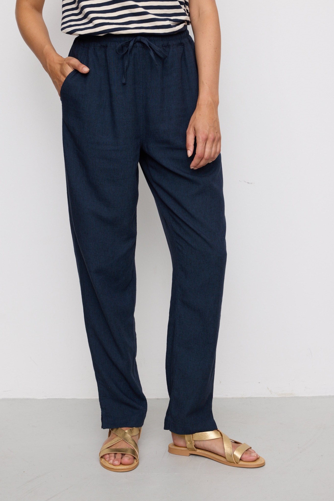 Recolution  Broek Moonflower Navy