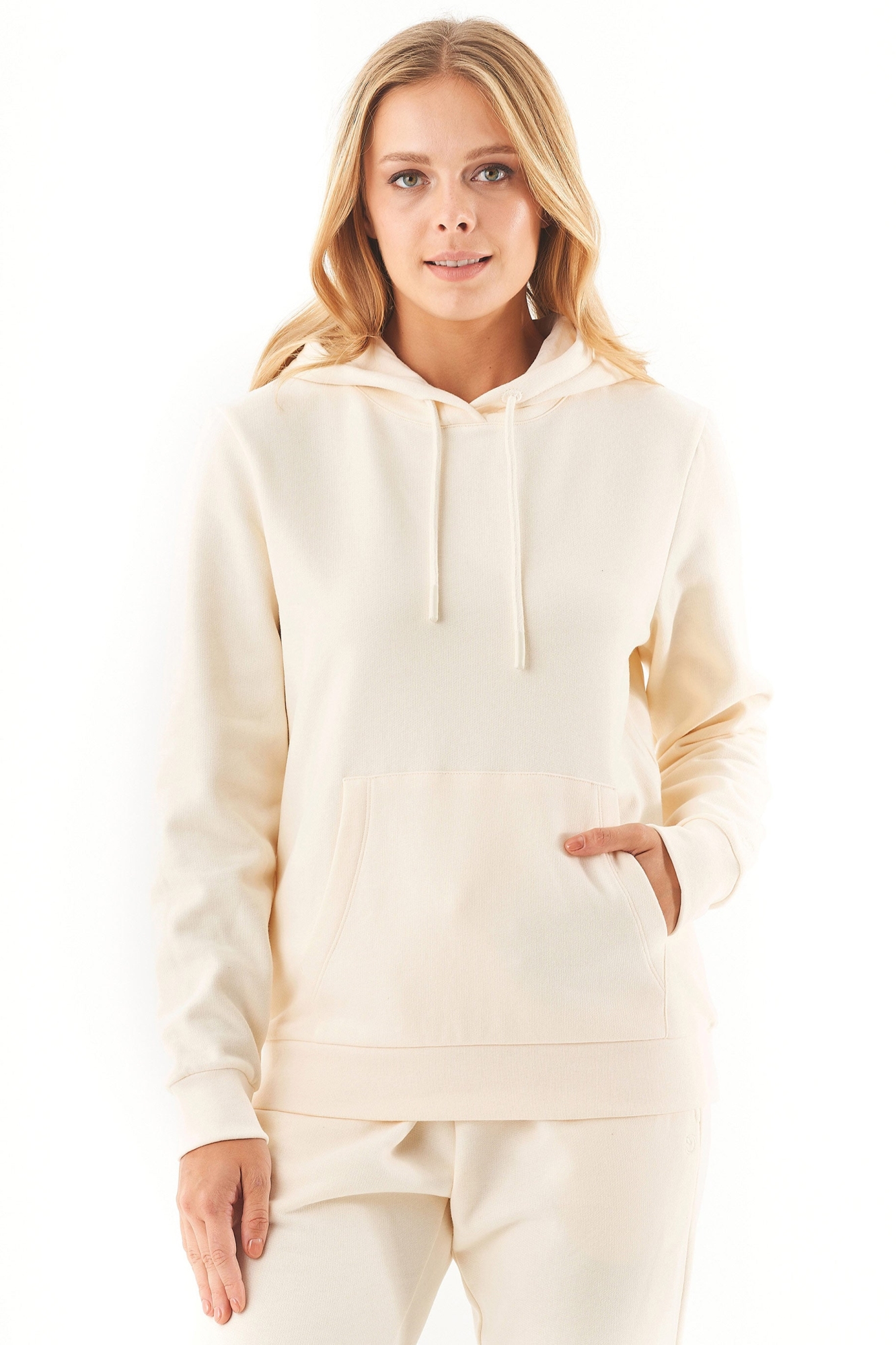 ORGANICATION  Hoodie Haree Off White