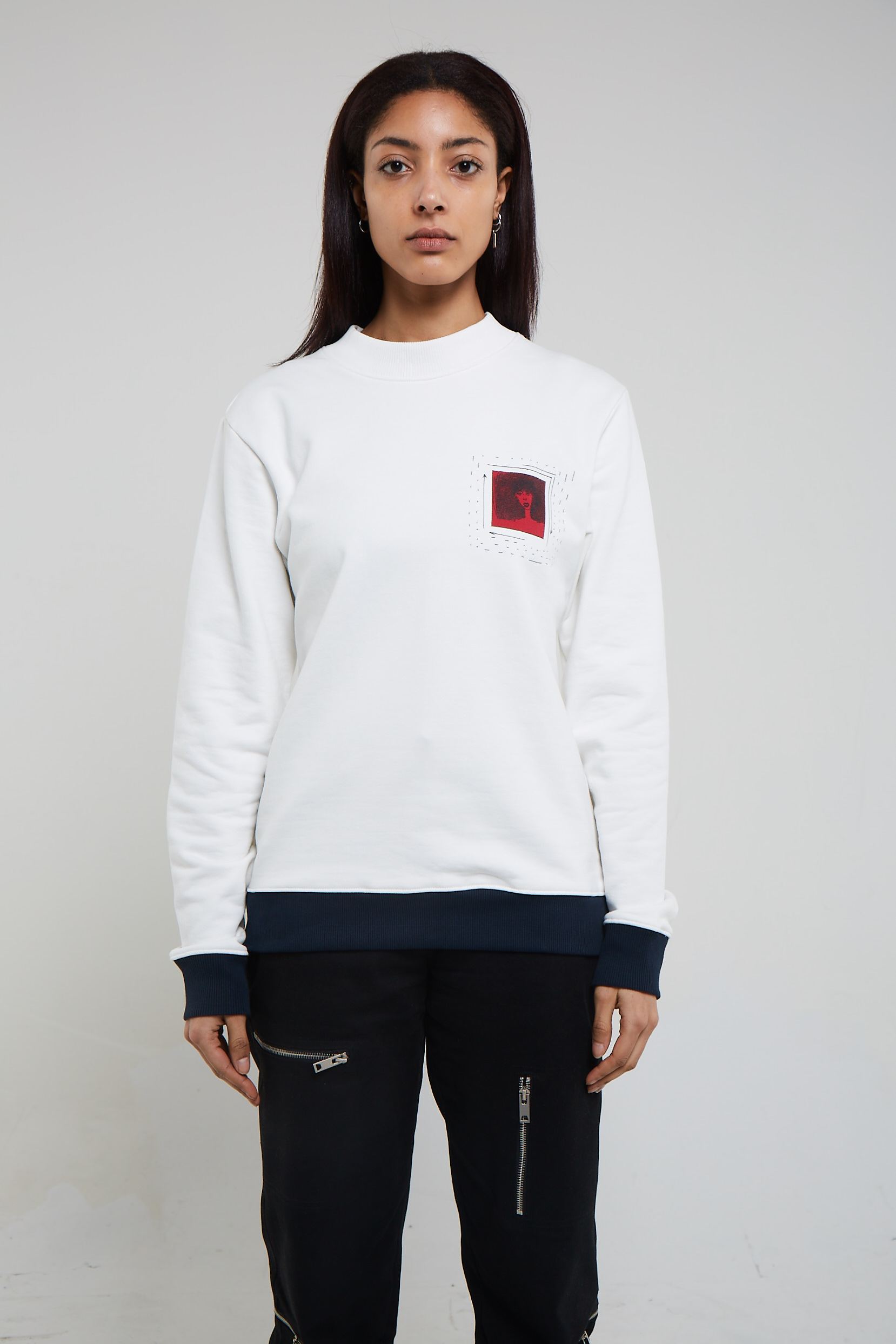 KABOOSH mannen vegan Trui Unisex Love Wit