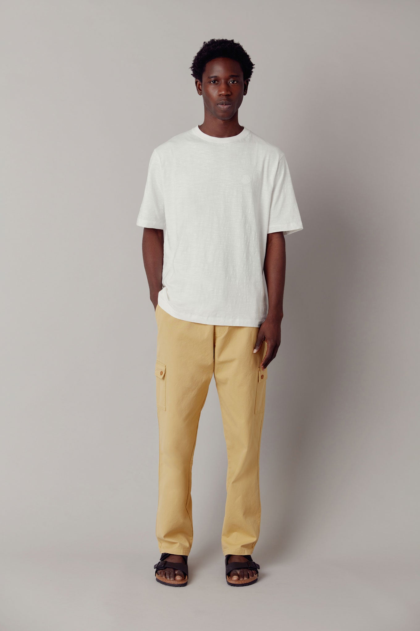 KOMODO mannen vegan Broek Oscar Zand