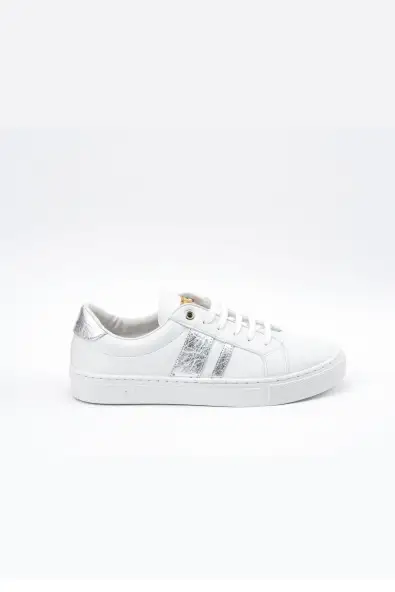 All My Eco  Sneakers Ames Zilveren Streep