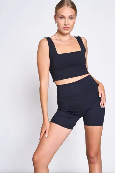 JAN 'N JUNE  Active Bikershort Crail Zwart