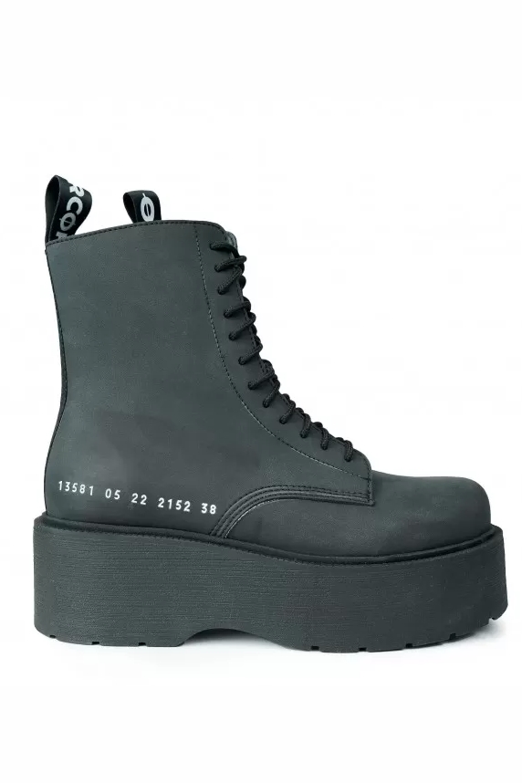 Altercore  Laarzen Auren Nubuck Zwart