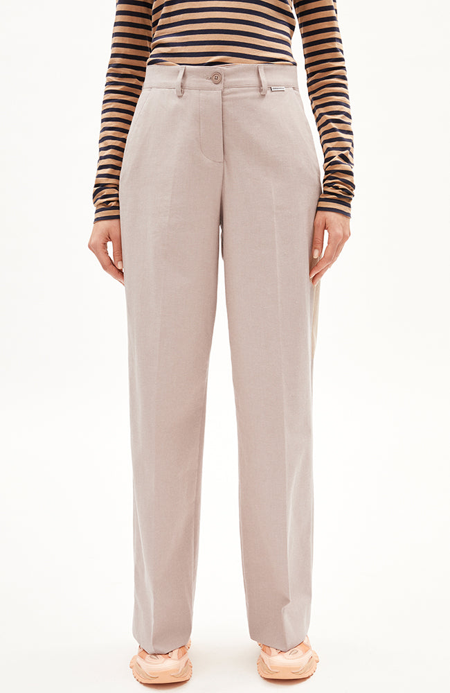 ARMEDANGELS  Broek Leandraa Kaneel Beige