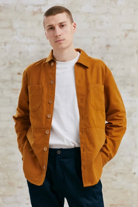 Jyoti Fair Works mannen vegan Overshirt Kal Curry