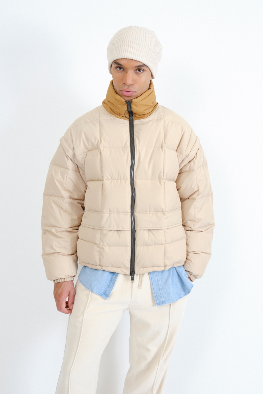 Embassy of Bricks and Logs mannen vegan Puffer Jack Nonsan Zand